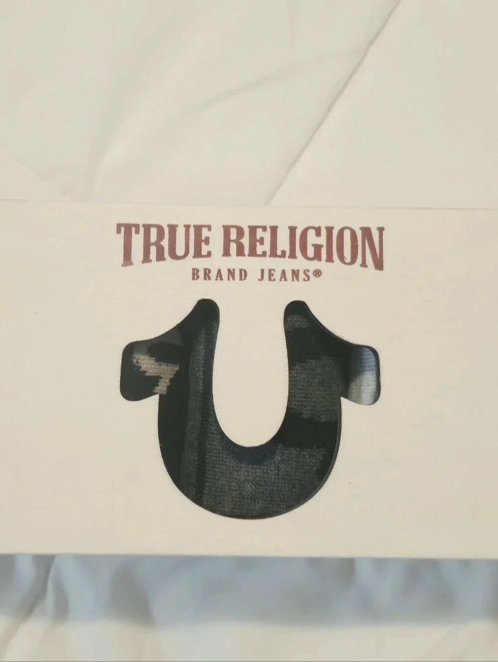 True Religion Men's 7-Pack Crew Socks - New (Open Package)